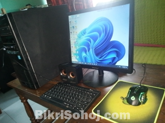 Full Setup i7 4th Gen PC with 19-inch Monitor & RGB Mouse